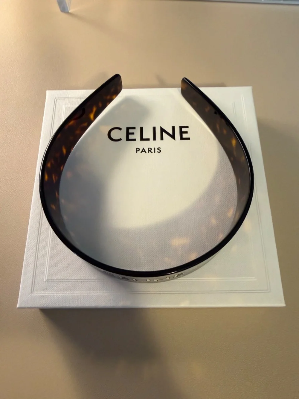 Celine Acetate Headband - Picture 4 of 7